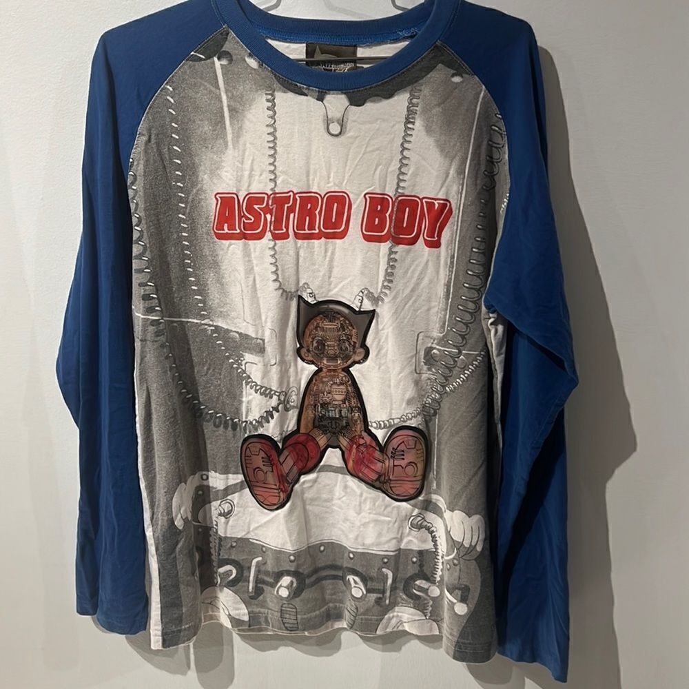 Vintage Tezuka Productions Japanese Anime Astro Boy Baseball shirt